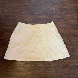 Cider Cream A-Line Mini Skirt Cocktail
